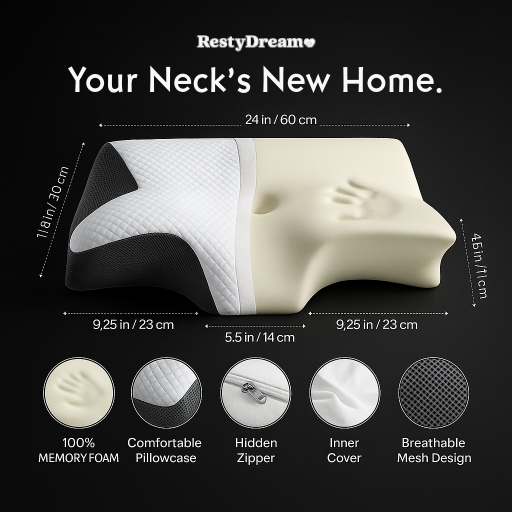 RestyDream™ Orthopedic Contour Pillow