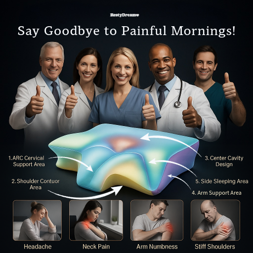 RestyDream™ Orthopedic Contour Pillow